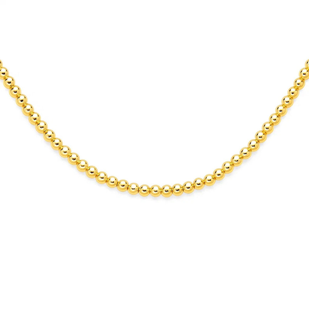 14k Yellow Gold Bead Chain (6mm)
