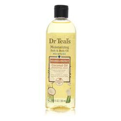 Dr Teal's Moisturizing Bath & Body Oil Nourishing Coconut Oil with Essensial Oils, Jojoba Oil, Sweet Almond Oil and Cocoa Butter By Dr Teal's