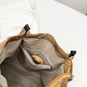 Bow Polyester Medium Tote Bag-Teresa's Fashionista LLC