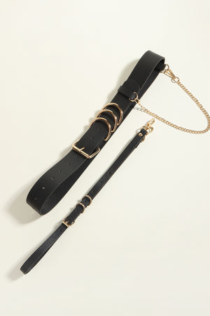 Punk PU Belt-Teresa's Fashionista LLC