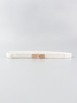 PU Elastic Skinny Belt-Teresa's Fashionista LLC