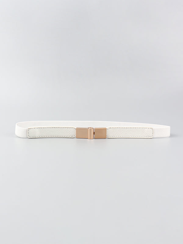 PU Elastic Skinny Belt-Teresa's Fashionista LLC