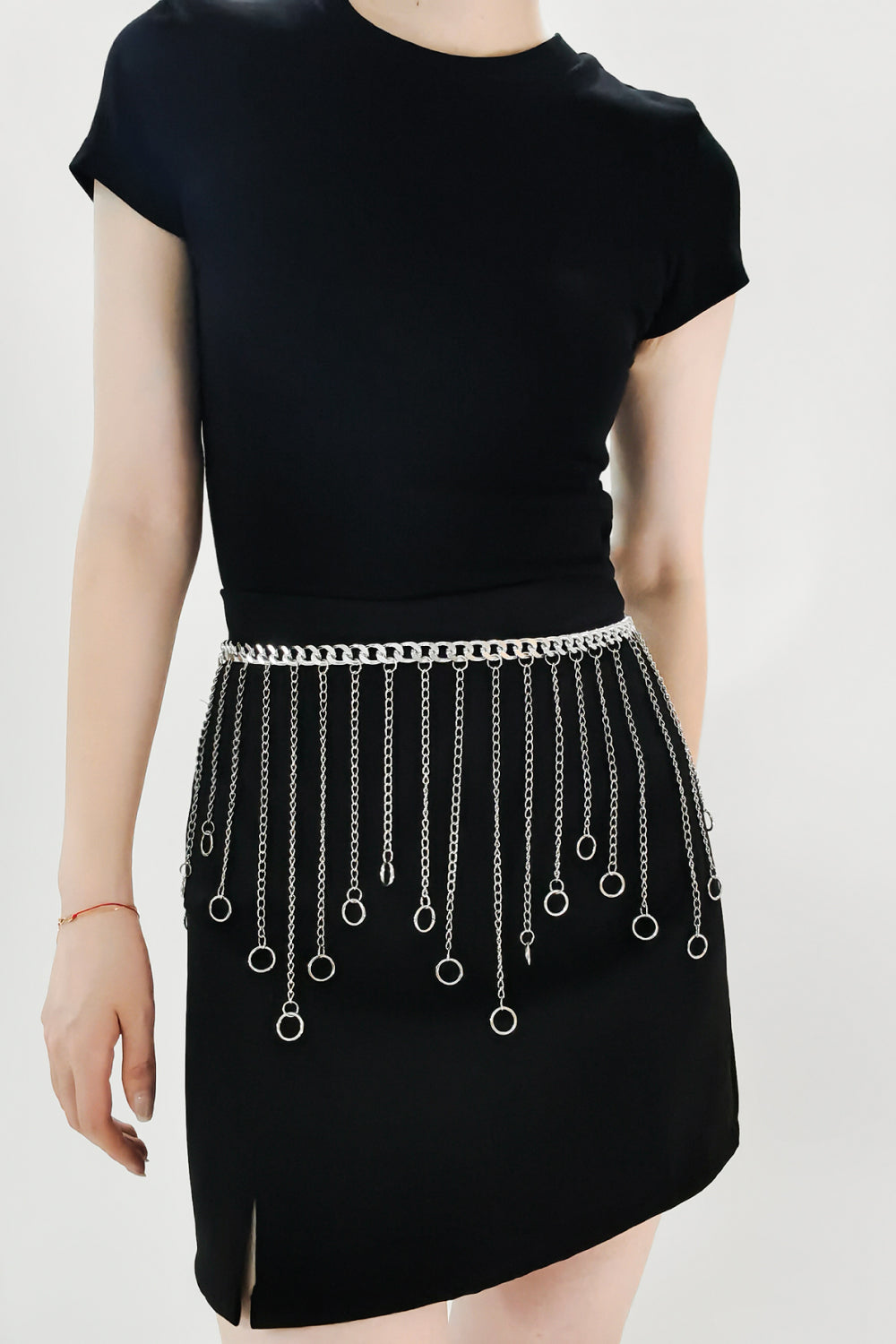 Fringe Chain Alloy Belt-Teresa's Fashionista LLC