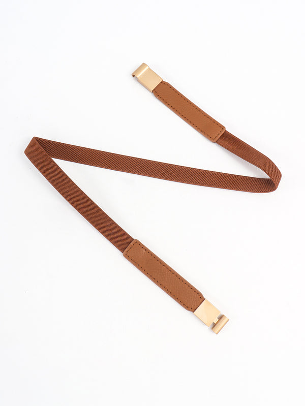 PU Elastic Skinny Belt-Teresa's Fashionista LLC