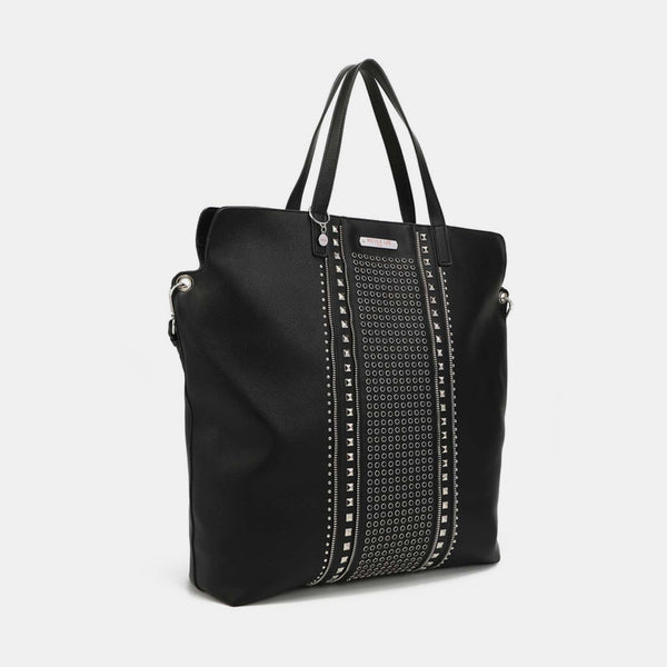 Nicole Lee USA Studded Large Tote Bag-Teresa's Fashionista LLC