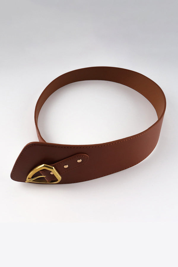Irregular PU Leather Belt-Teresa's Fashionista LLC