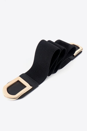Double D Buckle PU Belt-Teresa's Fashionista LLC