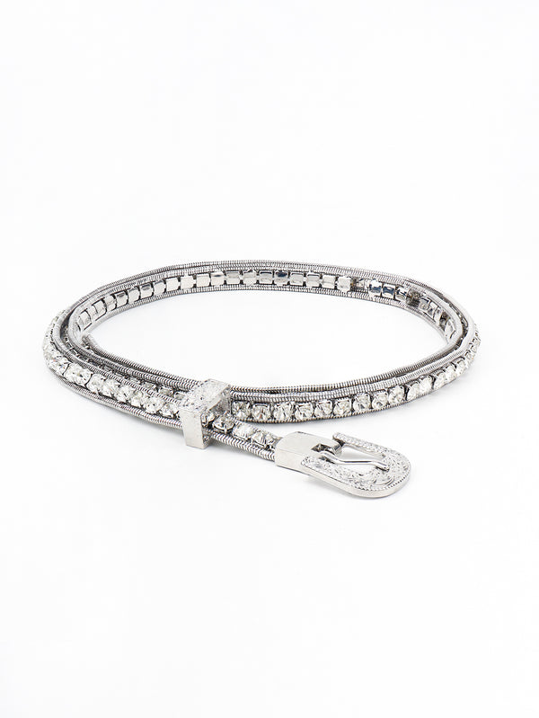 Rhinestone Metal Belt-Teresa's Fashionista LLC