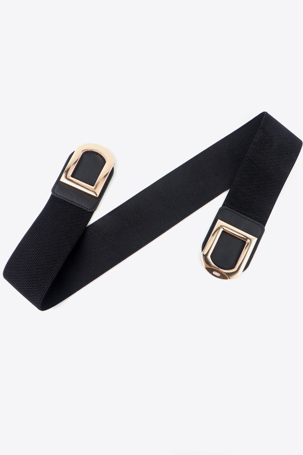 Double D Buckle PU Belt-Teresa's Fashionista LLC