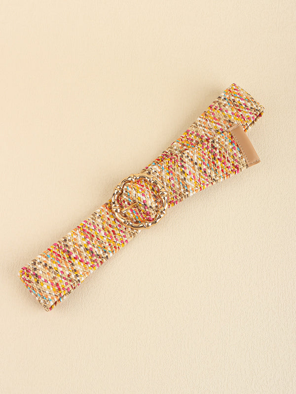 Multicolored Wide Belt-Teresa's Fashionista LLC