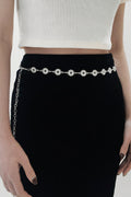 Rhinestone Decor Zinc Alloy Belt-Teresa's Fashionista LLC