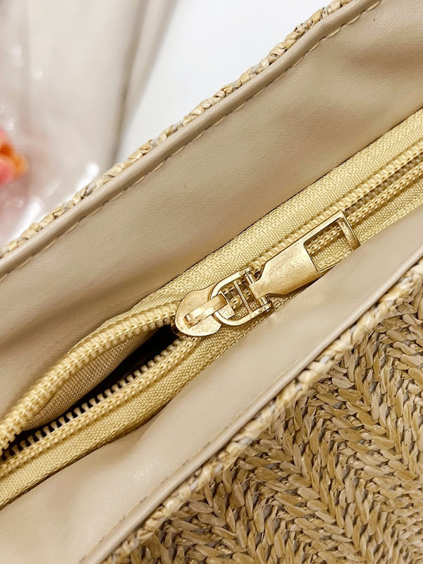 Straw Woven Tote Bag-Teresa's Fashionista LLC