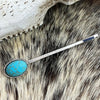 Turquoise Alloy Hairpin - Teresa's Fashionista LLC