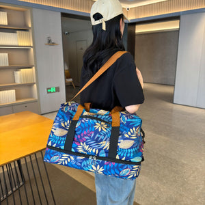 Canvas Printed Travel Bag-Teresa's Fashionista LLC