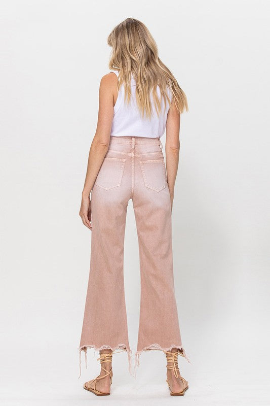 90's Vintage Crop Flare Jeans - Teresa's Fashionista LLC