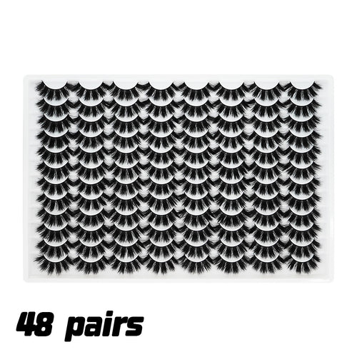 3D False Eyelashes Are Multi-layered, Realistic, Soft And Comfortable