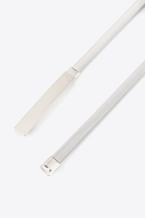 Elastic Iron Skinny Belt-Teresa's Fashionista LLC