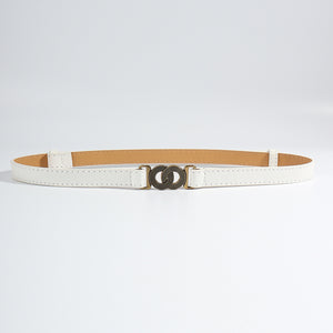 Alloy Buckle PU Belt-Teresa's Fashionista LLC