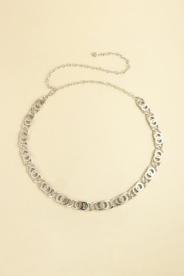 Alloy Lobster Clasp Belt-Teresa's Fashionista LLC