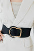 Zinc Alloy PU Leather Belt-Teresa's Fashionista LLC