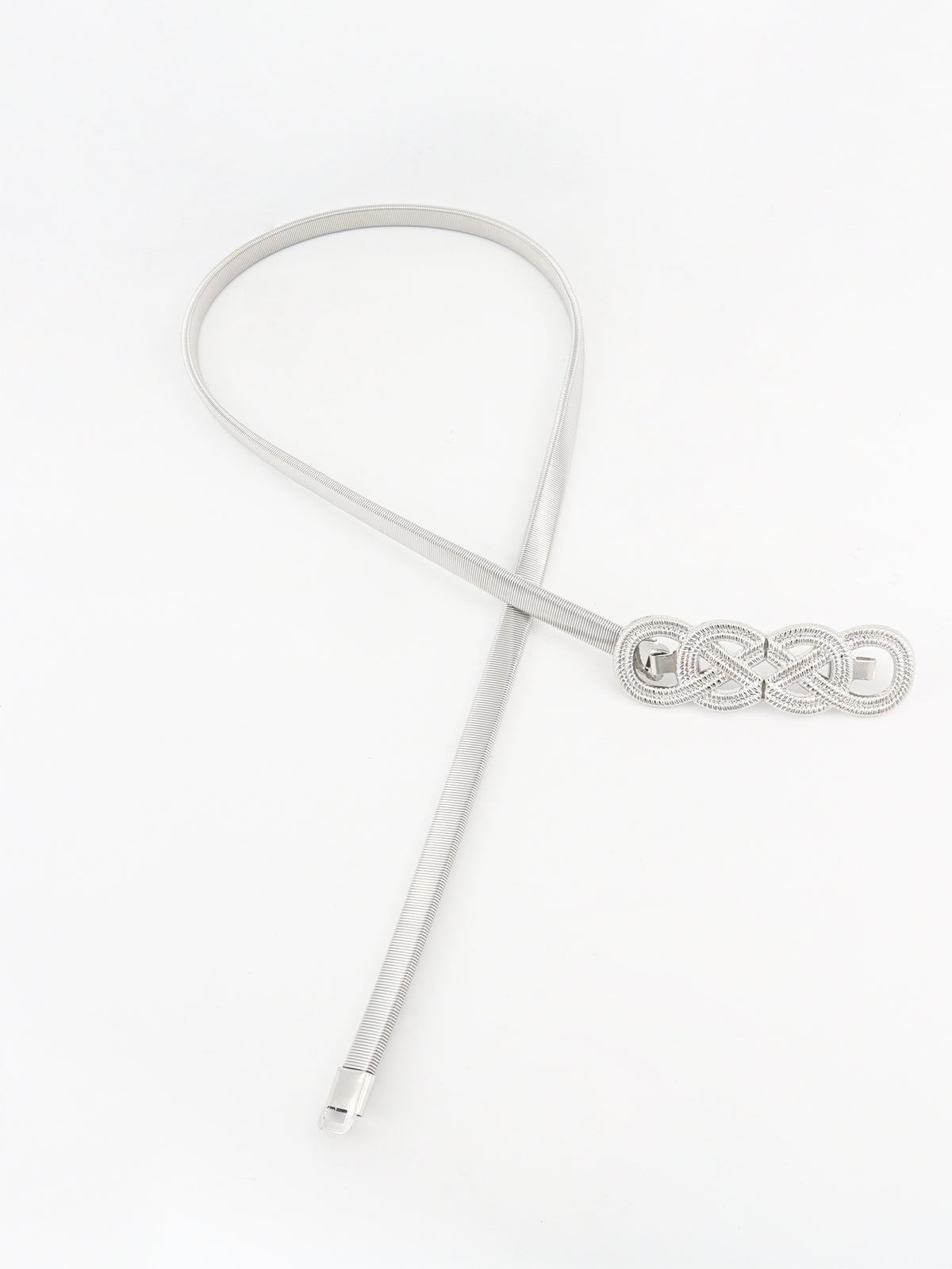 Knot Buckle Metal Belt-Teresa&#39;s Fashionista LLC