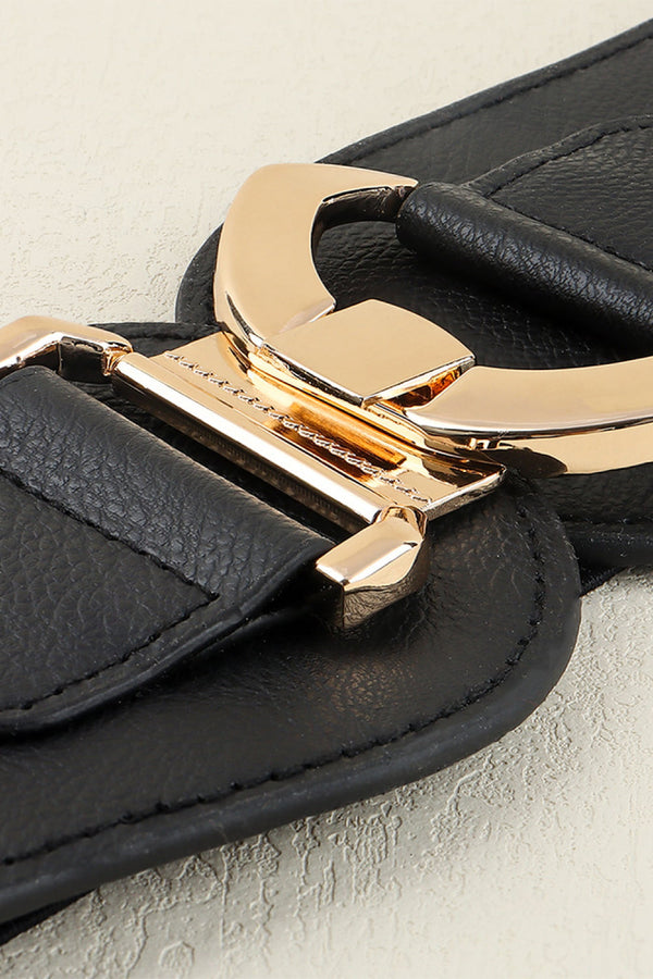 Alloy Buckle Elastic Belt-Teresa's Fashionista LLC
