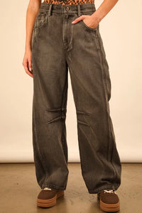 VERY J Wide Leg Comfy Jeans