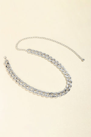 Adjustable Curb Chain Belt-Teresa's Fashionista LLC