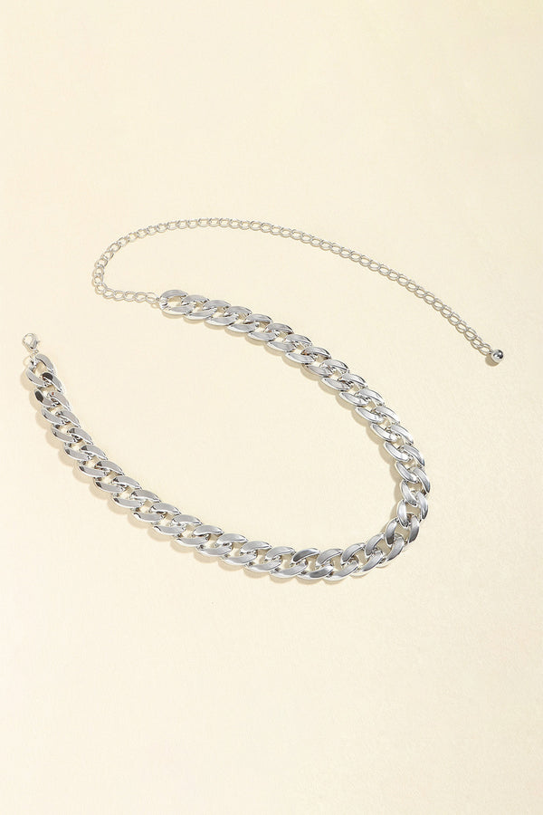 Adjustable Curb Chain Belt-Teresa's Fashionista LLC