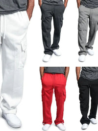 Men's Full Size Drawstring Pants Plus Size