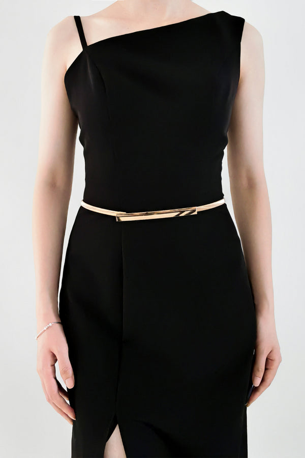 Elastic Iron Skinny Belt-Teresa's Fashionista LLC