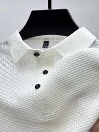 Men's Full Size Collared Neck Polo Plus Size