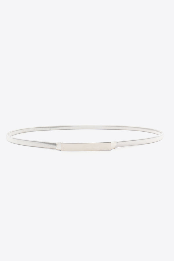 Elastic Iron Skinny Belt-Teresa's Fashionista LLC