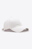 Plain Adjustable Cotton Baseball Cap-Teresa's Fashionista LLC