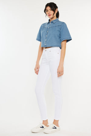 Kancan High Rise Ankle Skinny Jeans - Teresa's Fashionista LLC