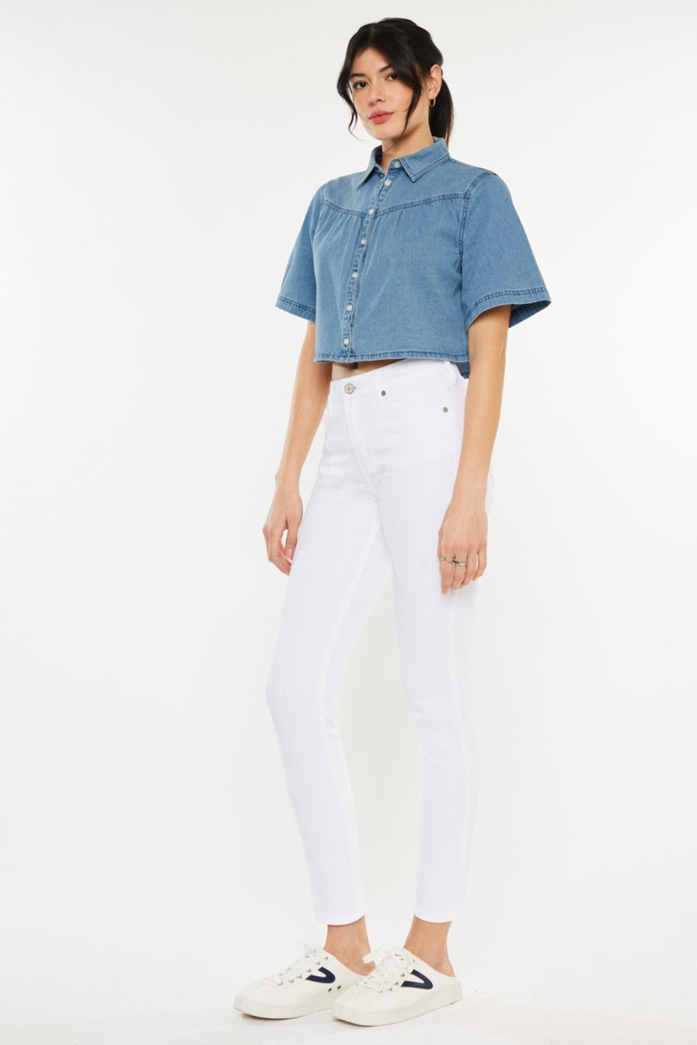 Kancan High Rise Ankle Skinny Jeans - Teresa's Fashionista LLC