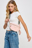 Fame PU Leather Weave Textured Crossbody Bag with Coin Purse - Teresa's Fashionista LLC