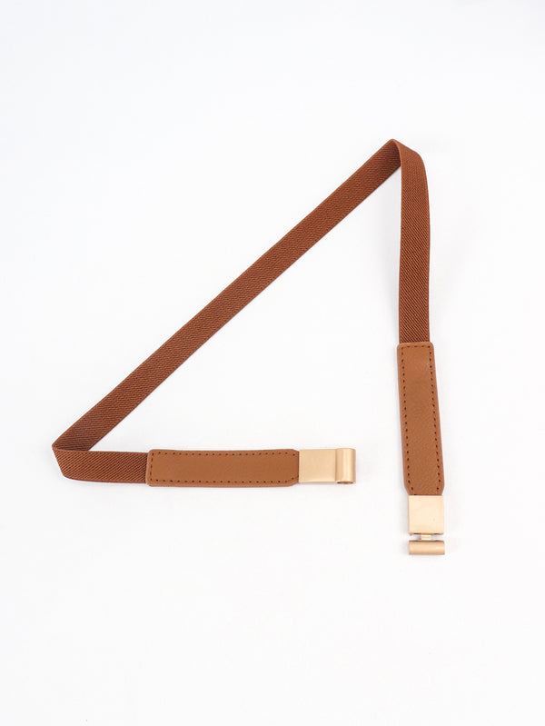 PU Elastic Skinny Belt-Teresa's Fashionista LLC