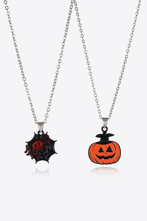Two-Piece Halloween Theme Necklace Set - Teresa's Fashionista LLC
