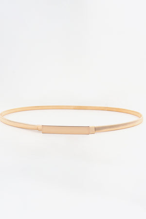 Elastic Iron Skinny Belt-Teresa's Fashionista LLC
