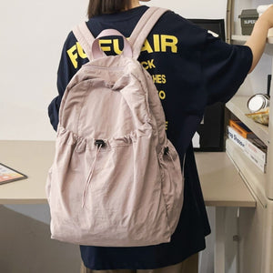 Drawstring Nylon Backpack Bag-Teresa's Fashionista LLC