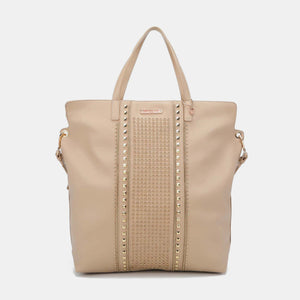 Nicole Lee USA Studded Large Tote Bag-Teresa's Fashionista LLC