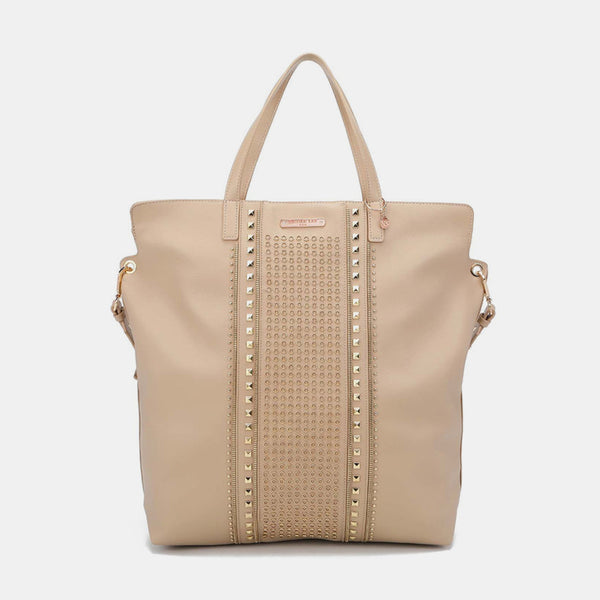 Nicole Lee USA Studded Large Tote Bag-Teresa's Fashionista LLC