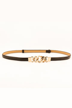 PU Skinny Belt-Teresa's Fashionista LLC