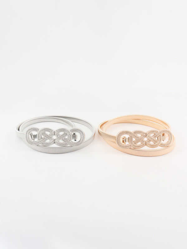 Knot Buckle Metal Belt-Teresa's Fashionista LLC