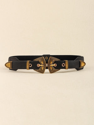 Double Buckle PU Leather Belt-Teresa's Fashionista LLC