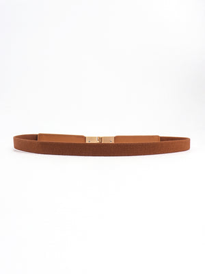 PU Elastic Skinny Belt-Teresa's Fashionista LLC