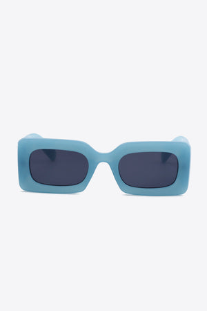 Polycarbonate Frame Rectangle Sunglasses-Teresa's Fashionista LLC