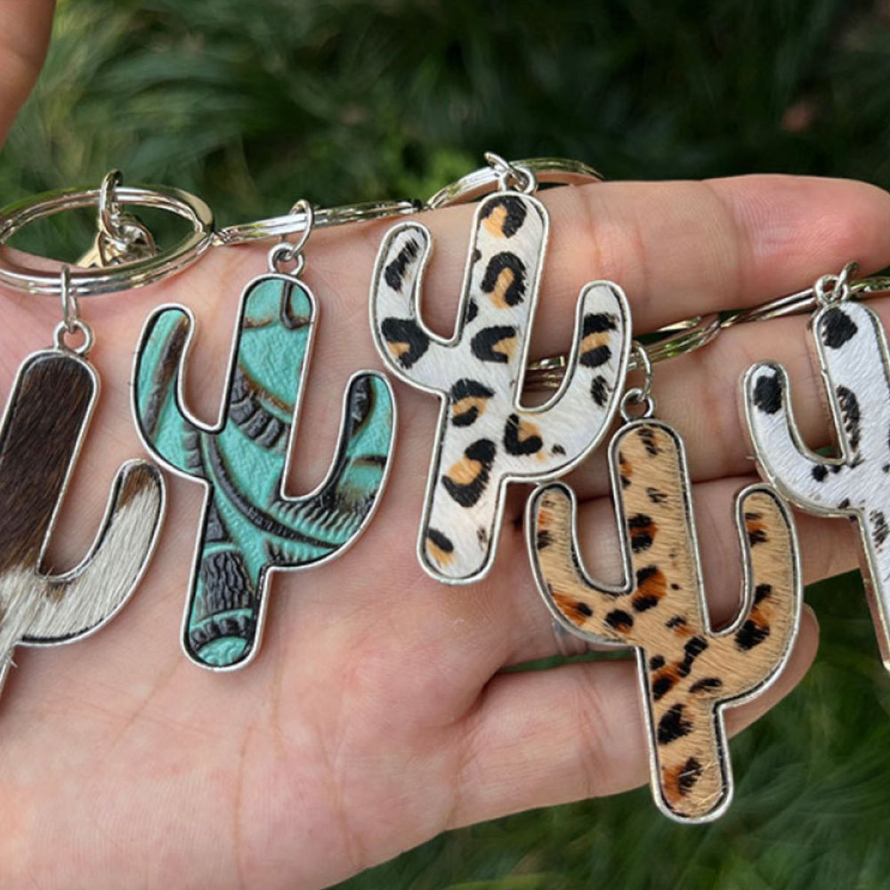Cactus Shape Key Chain-Teresa's Fashionista LLC