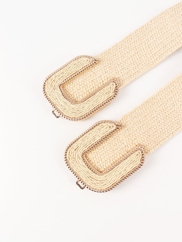 Wide Braid Belt-Teresa's Fashionista LLC